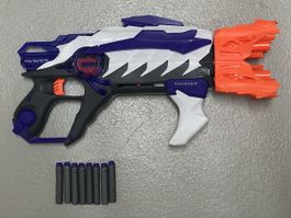 NERF Zombie Strike Ravager Blaster mit 8 Darts