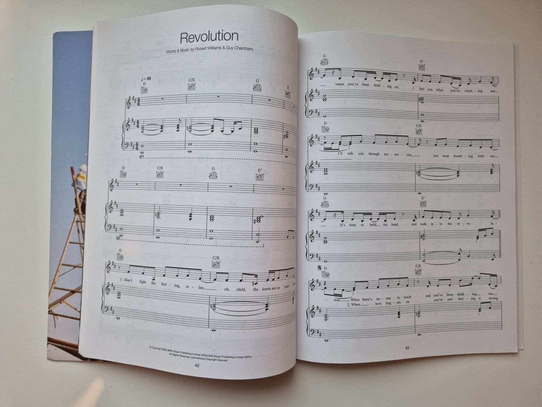Libri: ROBBIE WILLIAMS   Songbook  -  Escapology – Usato da Niederweningen venduto da Obson 2