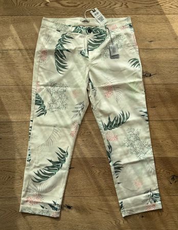 Nile: geblümte Frühling/Sommerhose, Grösse XL