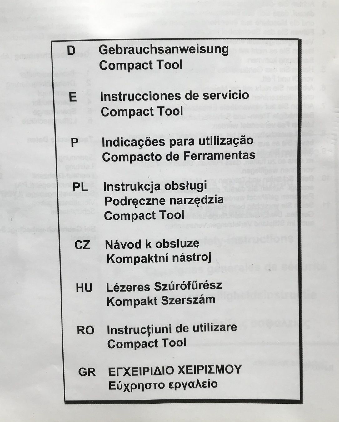 Tutti gli attrezzi: WERKZEUG – Nuovo e nell'imballaggio originale da Ostermundigen venduto da wini63 3
