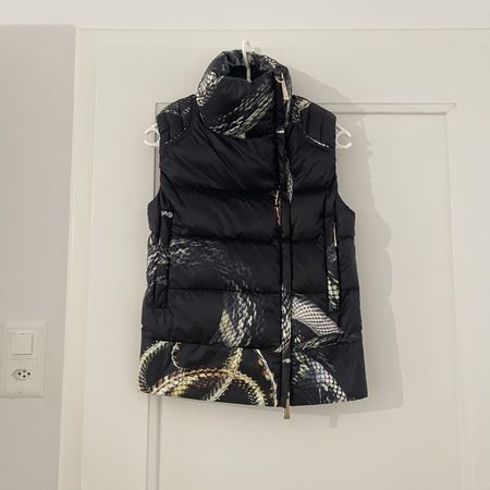 Just Cavalli Daunenweste – gr. 38 – Schwarz neuwertig