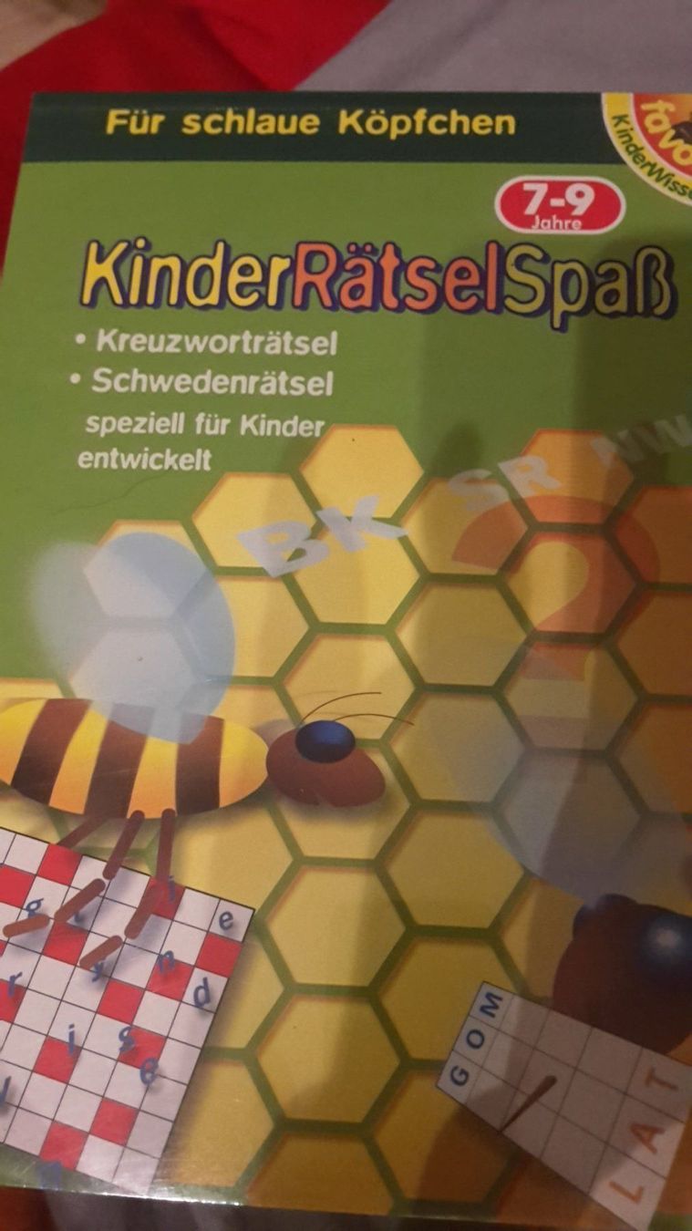 Giochi: 2 Būcher Kinderrätselspass – Nuovo e nell'imballaggio originale da Schwarzenburg venduto da Flamingo07