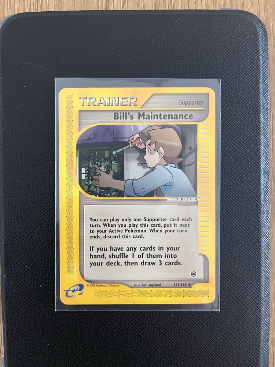 Pokémon Sammelbilder & Trading cards: Bill’s Maintenance Expedition Base Set – Gebraucht aus Massagno von Pkmn93