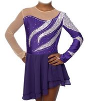 Eiskunstlauf Eislauf Kürkleid 12 / 146-152 neu mit Etikett