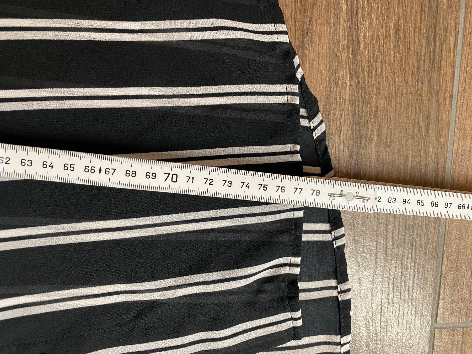 H&M Camicette: H&M Bluse kurzarm gestreift blau weiss Gr. 54 – Usato da Pratteln venduto da a23_j2gs 3