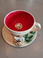 Dekorative Geschenk-Tasse mit „Nest“-Verzierung