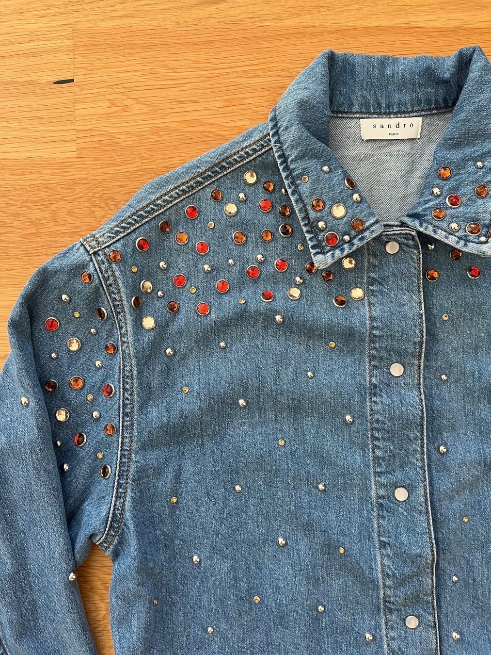 Sandro Jeans: Sandro Paris Jeans Shirt, Gr. 36 – Gebraucht aus Interlaken von fbnscl 1