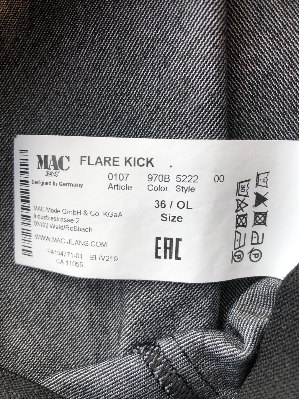 Pantaloni: MAC Hose Grösse 36 – Usato da Adligenswil venduto da futura0041 1