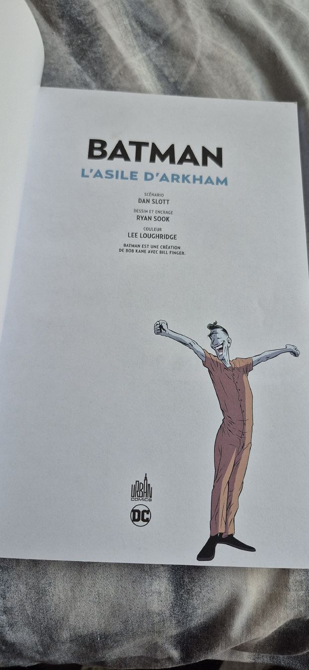 Fumetti: BATMAN L'ASILE D'ARKHAM DC COMICS RÉCIT COMPLET FRANÇAIS BD – Usato da Grand-Lancy venduto da luc111 3