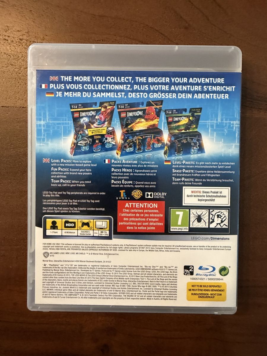 Sony Spiele: LEGO Dimensions für PS3 – Gebraucht aus Thunstetten von Virus_33 2