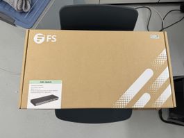 FS PoE+ Switch 24-Port Gigabit, wie neu, perfekt für Ihr Net