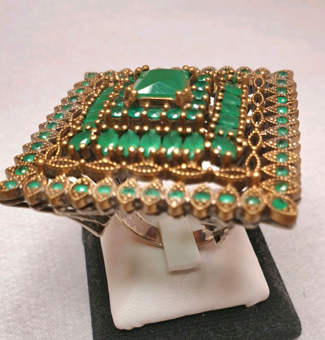Anelli: Vintage Smaragd Ring – Nuovo (secondo la descrizione) da Zürich venduto da benedikt12 6