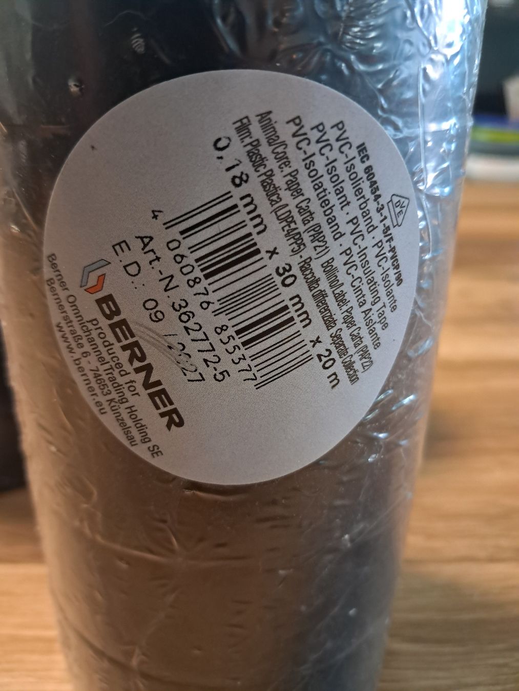 Sonstiger Bürobedarf: Isolierband Berner schwarz – Neu (gemäss Beschreibung) aus Einsiedeln von Biberchrouser76 2