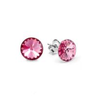 Ohrstecker Silber 925 Primero Crystals 4 mm