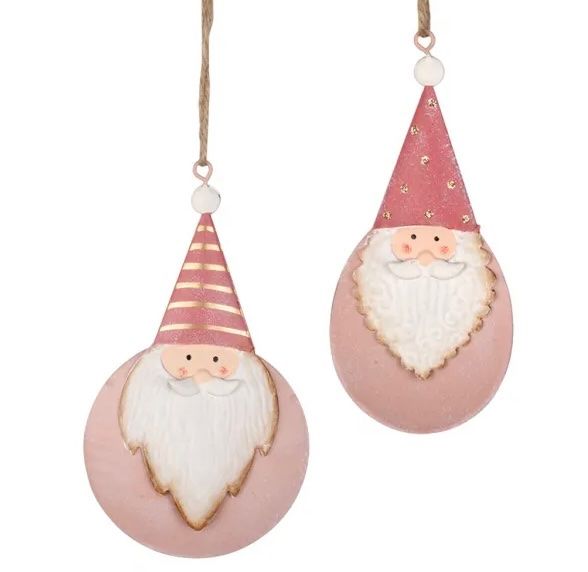 Tutte le decorazioni: Baumschmuck Weihnachtsmänner 13cm Metall – Nuovo e nell'imballaggio originale da Basel venduto da Seifehuesli 1