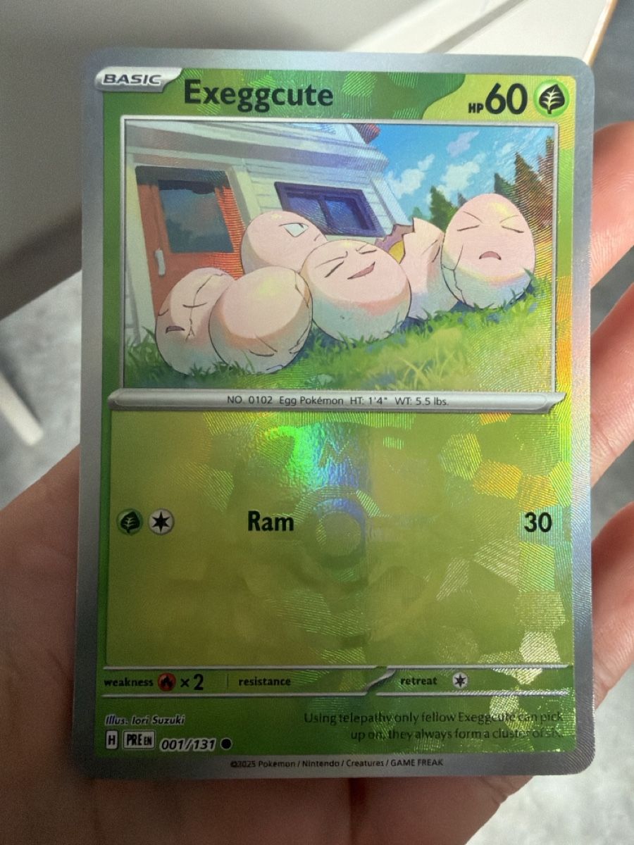 Pokémon Sammelbilder & Trading cards: Exeggcute Masterball PRE/EN - NM – Gebraucht aus Cadro von rarecandycustoms