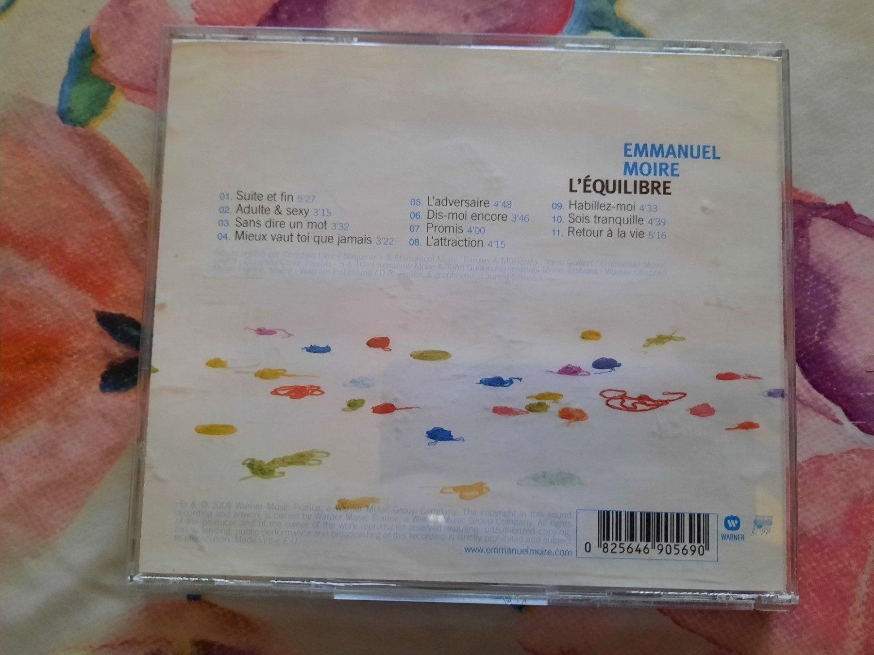 CD: CD Emmanuel Moire - L'Equilibre – Usato da Pully venduto da bro_n52j 1