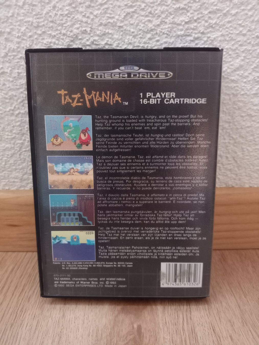 Sega Giochi: Taz-Mania - Sega Mega Drive – Usato da Spiez venduto da egonolsen 1