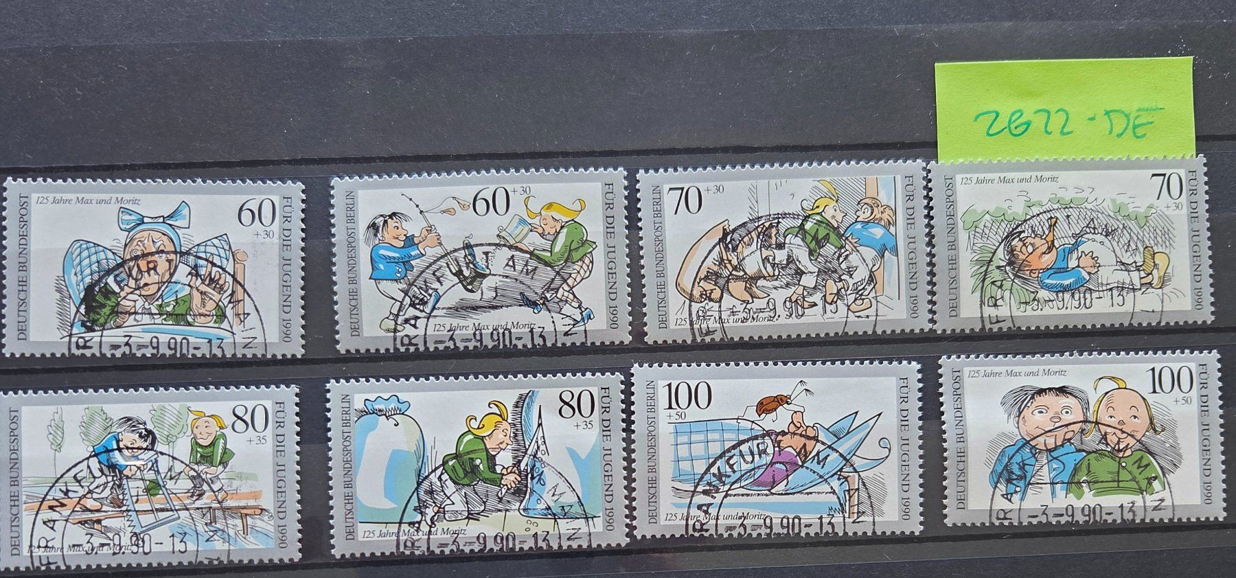 Alle Briefmarken: Briefmarken Deutschland 2622-DE – Gebraucht aus Köniz von Briefmarken_Frau