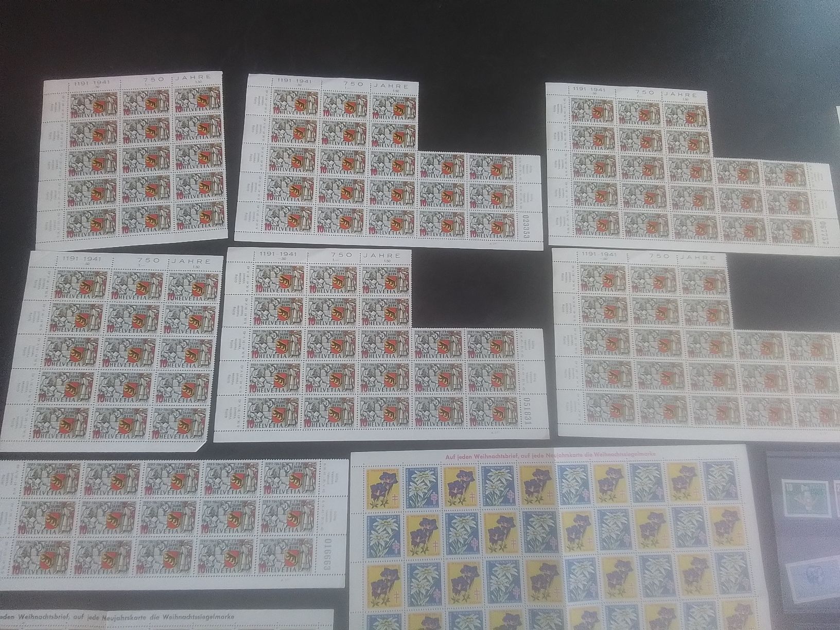 Tutti i francobolli: Lot Briefmarken Schweiz ab 1.-  – Usato da Reichenburg venduto da Pipo-67 8