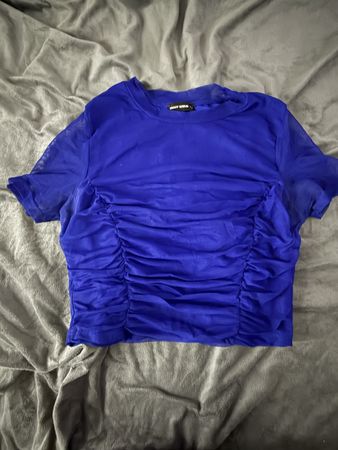 Tally Weijl Sommer Top, blau, Gr. M – neuwertig!