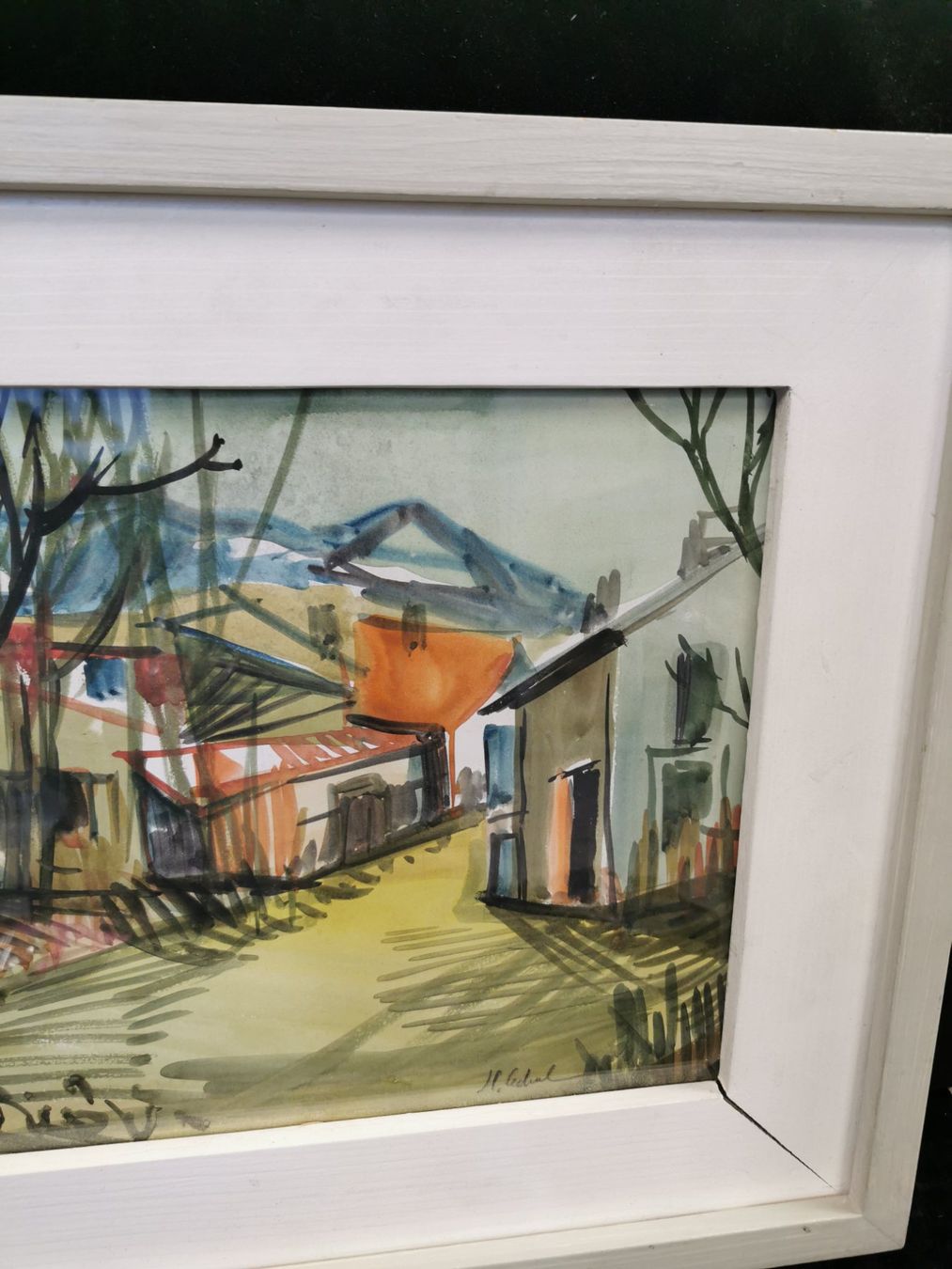 Dipinti: PEINTURE SIGNÉE – Usato da Genève venduto da Qanil77 3