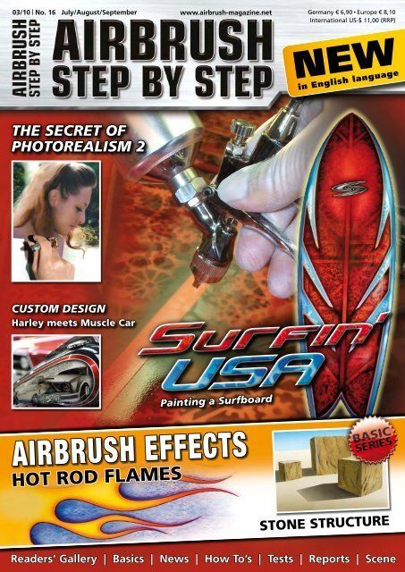 Riviste & Magazine: Airbrush Step by Step 03/10 - No.16 – Nuovo (secondo la descrizione) da Reiden venduto da mirtox