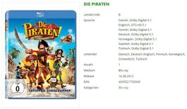 DIE PIRATEN - Ein Haufen Merkwürdiger Typen (Bluray)