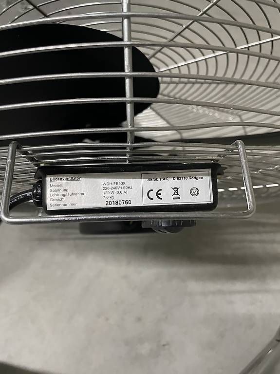 Ventilateurs: Bodenventilator 50cm – D'occasion à Niederweningen par Reto611 2