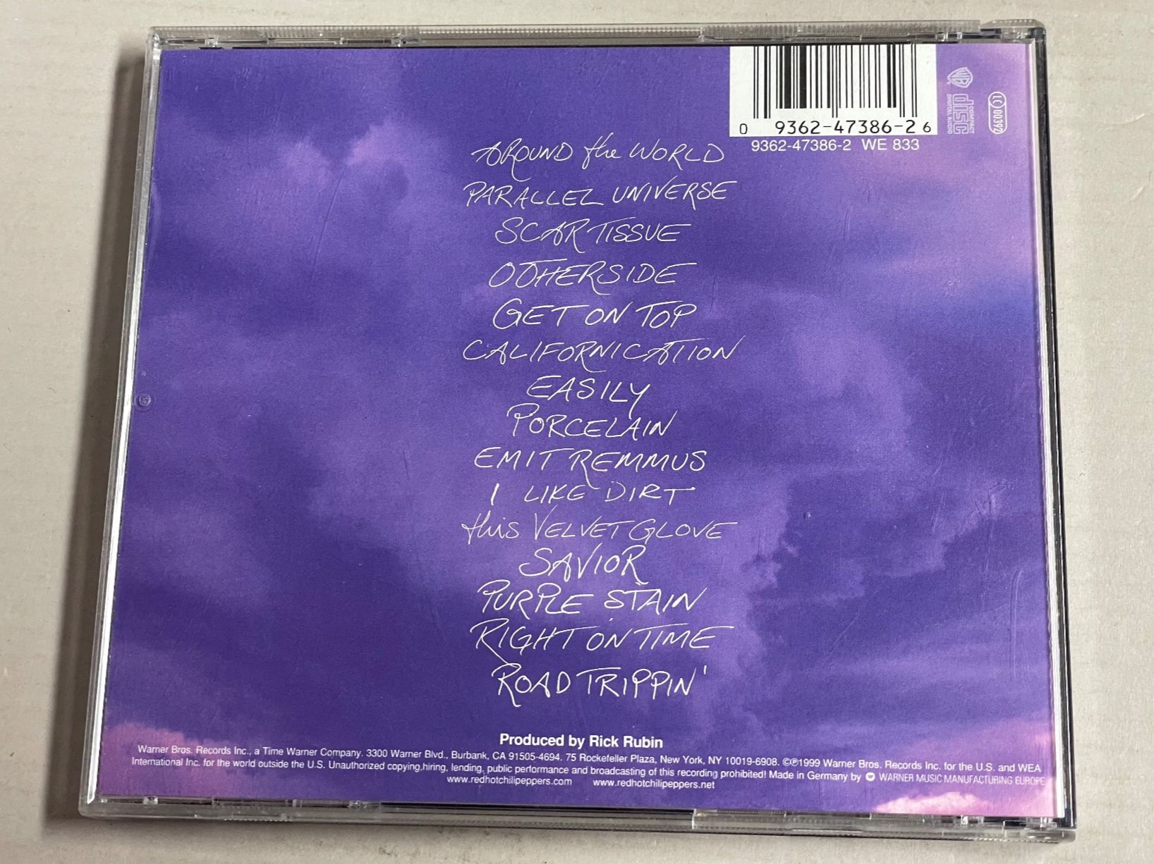 CD: Red Hot Chili Peppers-Californication – Usato da Muri b. Bern venduto da AdidasCollector 1