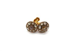 Antiker Ohrschmuck mit Diamantrosen