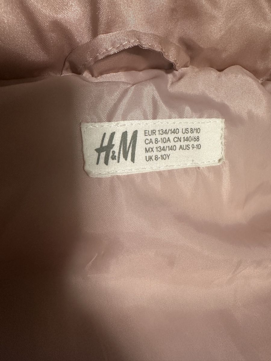 H&M Jacken & Mäntel: H&M winterjacke, rose, 144/140 – Neu (gemäss Beschreibung) aus Neuchatel von feta_ze 4