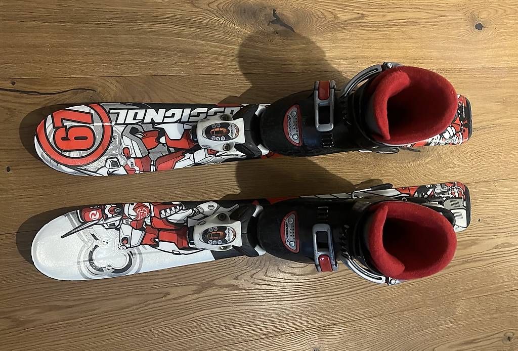 Rossignol Sci: Kinderski + Skischuhe – Usato da Tägertschi venduto da Oktagon62 1