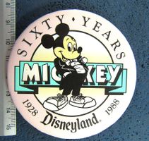 DISNEY 60YEARS 1928 DISNEYLAND 1988 BUITTON 75mm GROSSS NADL