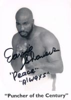 Earnie Shavers 1944-2022 Autogramm signiert Foto 13x18cm