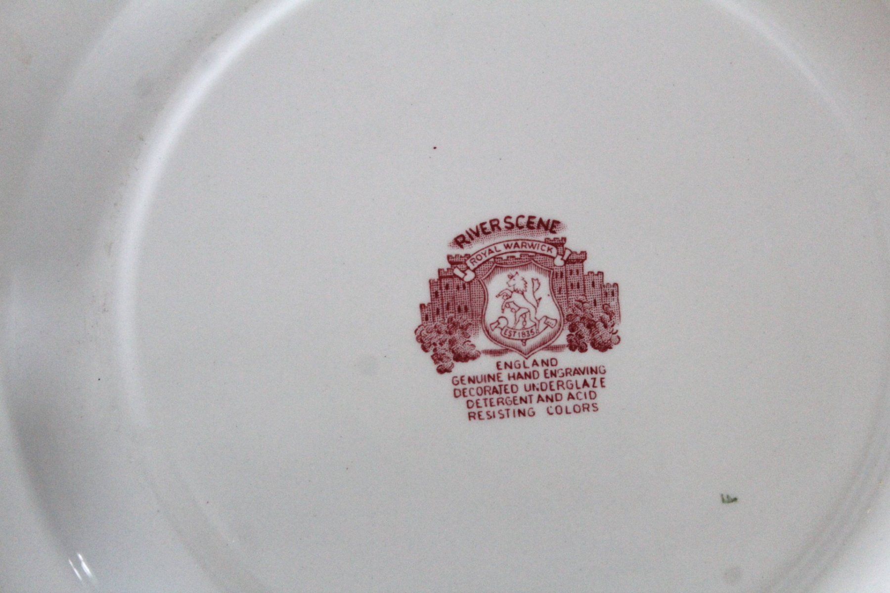 Piatti di portata: Servierplatte Royal Warwick, England, – Usato da Locarno venduto da fripui 1