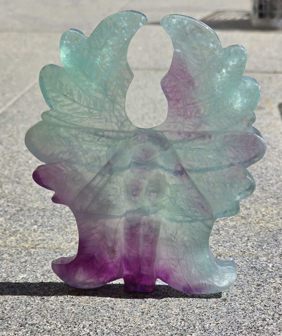Minerali & Pietre curative: Fluorit Seraphim Engel 442g – Nuovo e nell'imballaggio originale da Matzingen venduto da Shay_Crystalz 2