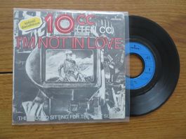 10 CC - I'm Not In Love (7" Single) Top Zustand! Rarität!