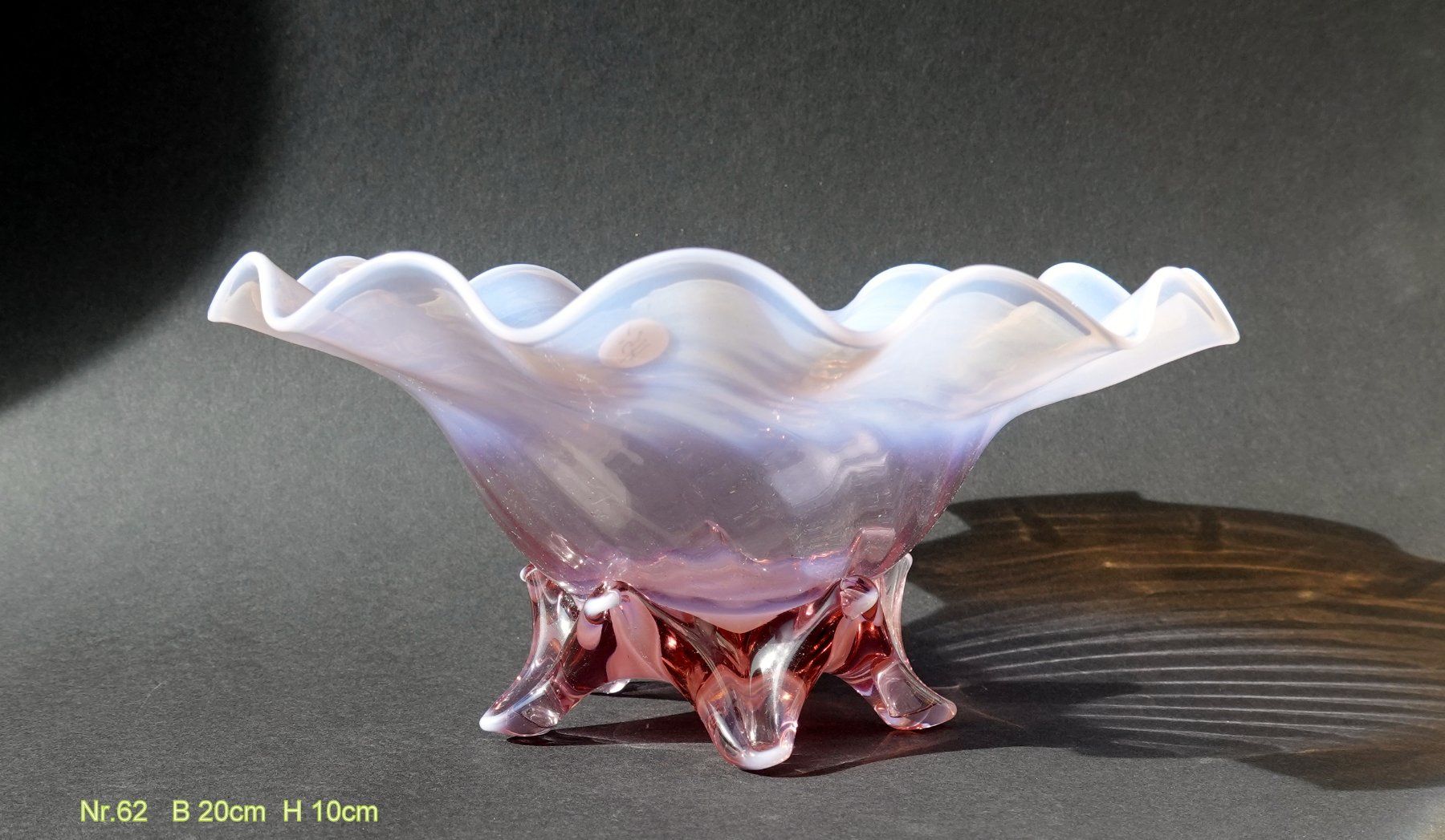 Ciotole: Seltene Glasschale – Usato da Brunnen venduto da brocundfloh