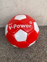 Fussball Shell V-Power rot weiss guter Zustand