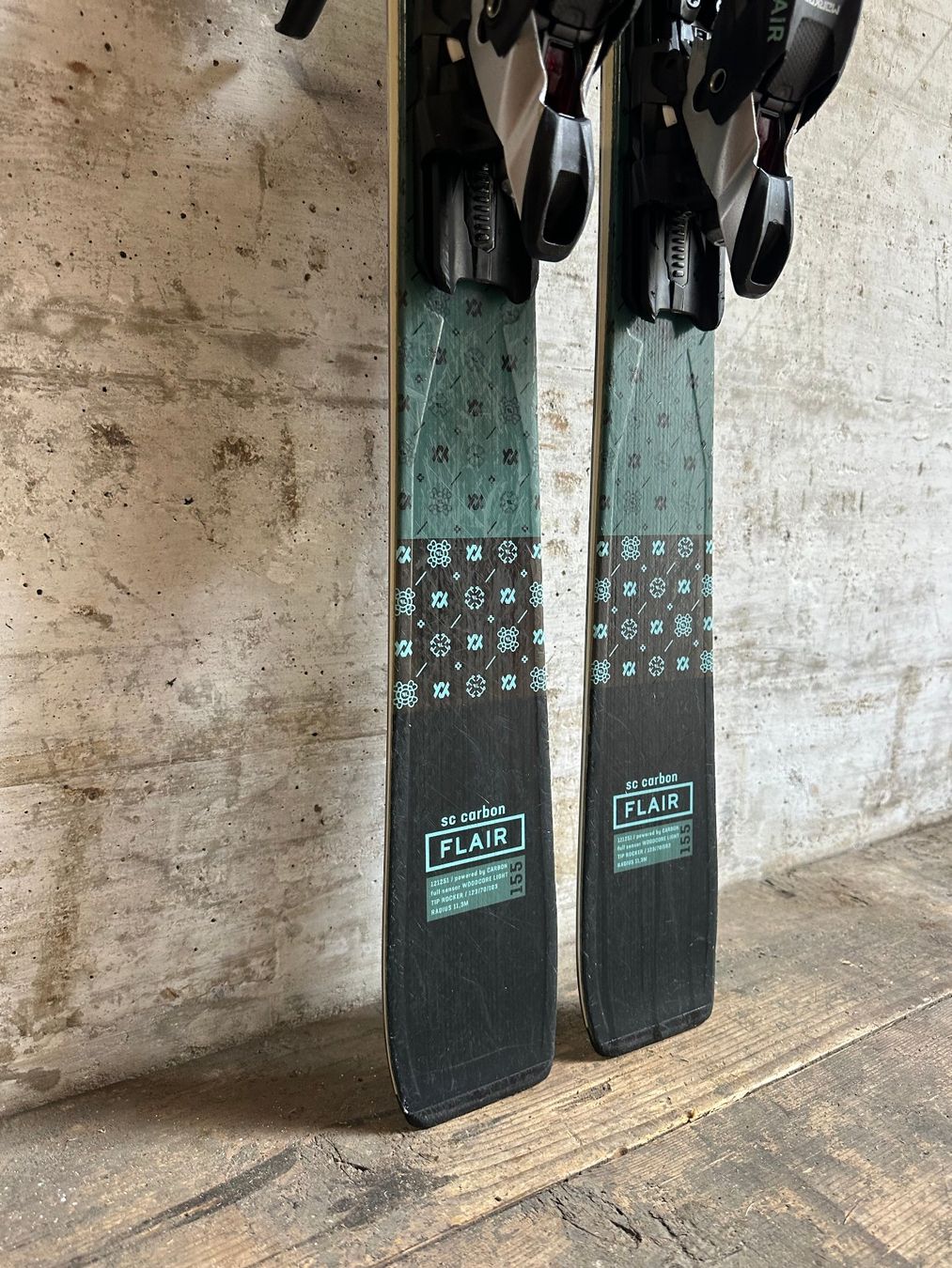 Völkl Sci: Völkl Flair SC Carbon Ski 155CM – Usato da Emmenbrücke venduto da karkarkar 3