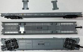 Wagons plat avec les camions Märklin H0 4 avec OVP Hupac