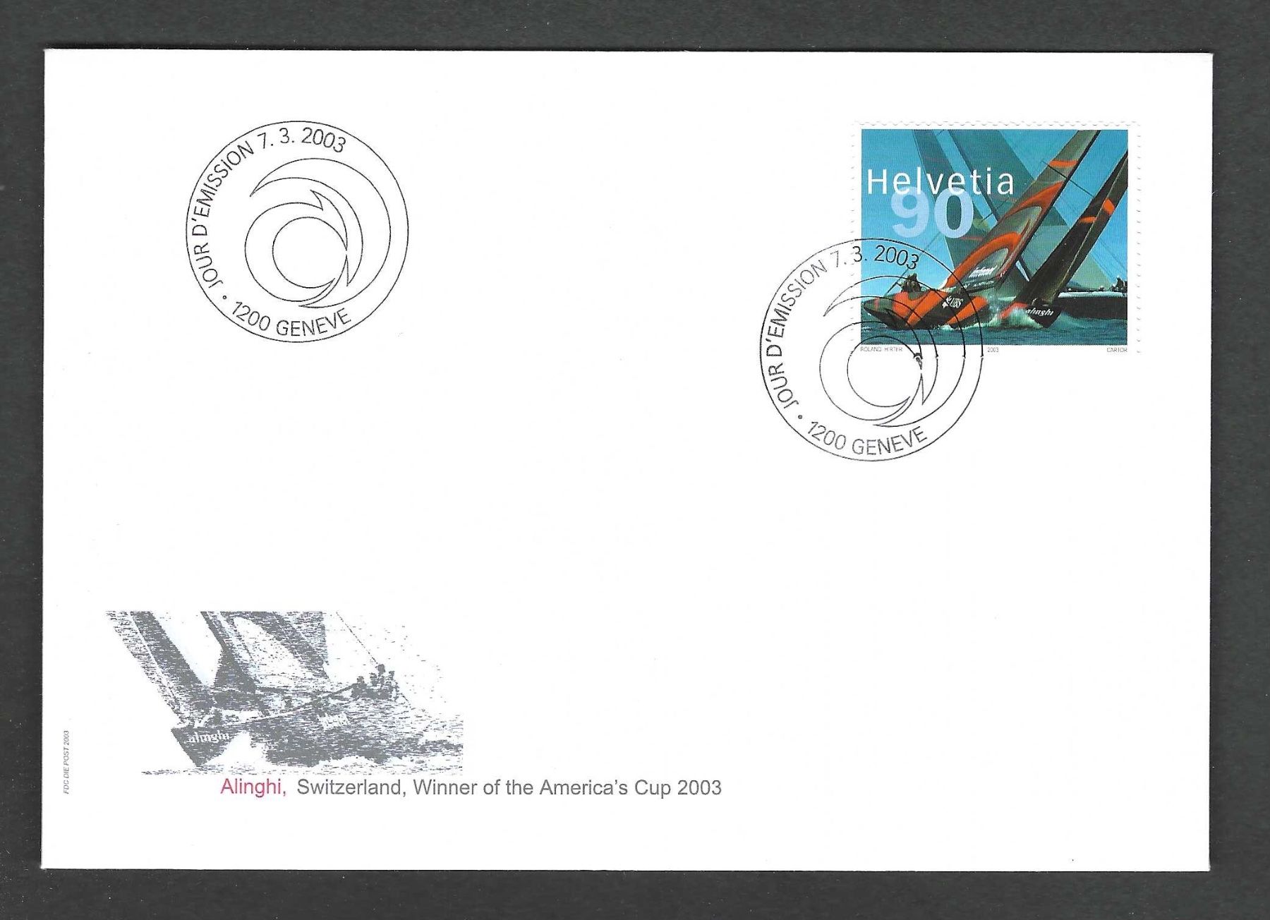 Tutti i francobolli: CH FDC Einzelmarke 2003 – Usato da Koblenz venduto da Markenhimmel