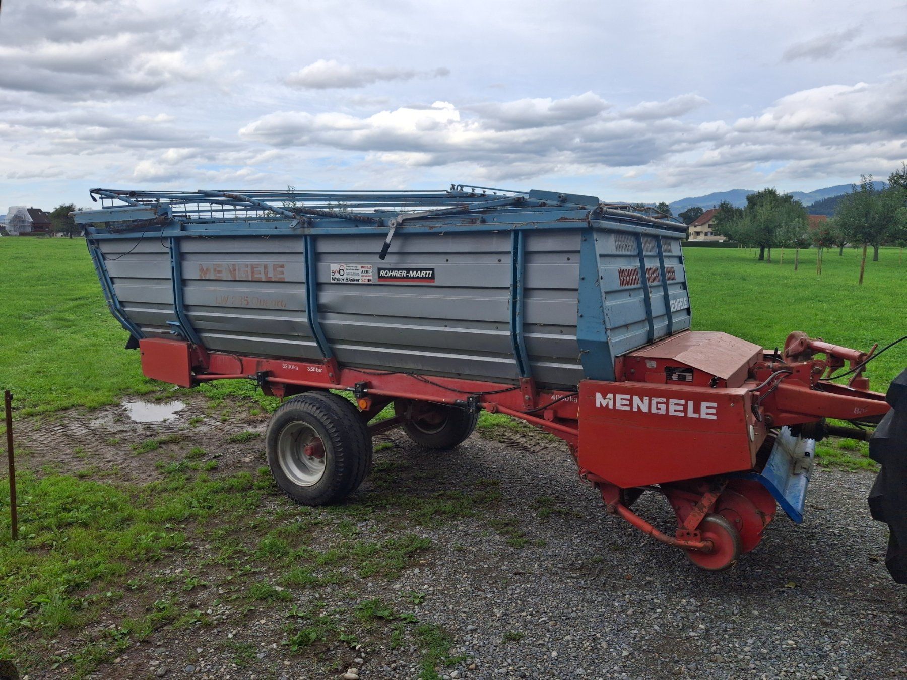 Mengele Tutte le macchine: Mengele Ladewagen Ersatzteile – Usato da Siebnen venduto da Grosswis50 8