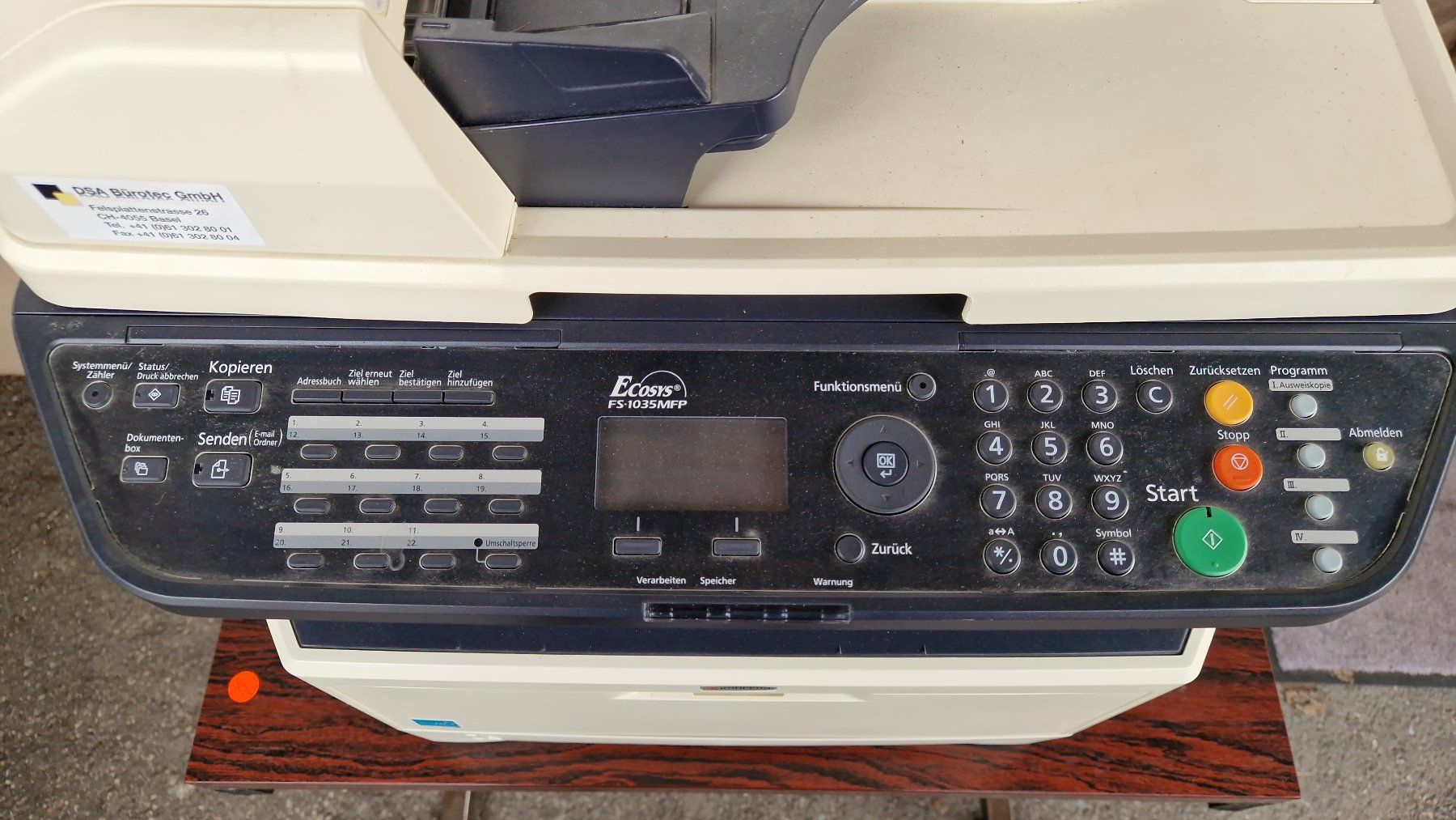 Kyocera Stampanti: Kyocera FS-1035 MFP Multifunktionsdrucker – Usato da Therwil venduto da Matz01 1