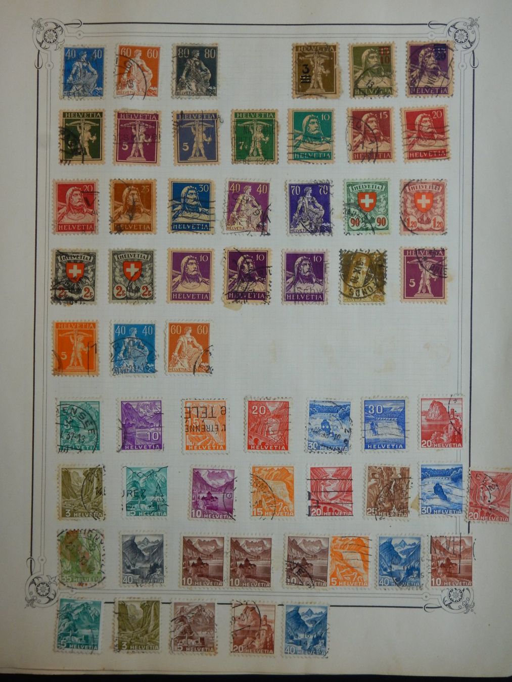 Tutti i francobolli: Schweiz Sammlung ab Klassik – Usato da Zürich venduto da Muehlekauf 3
