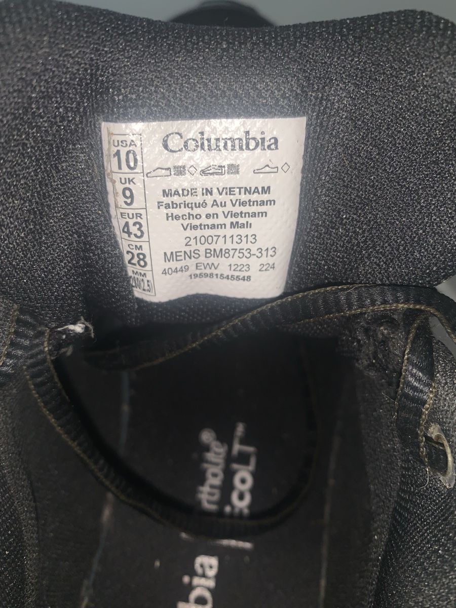 Columbia Scarpe da uomo: Columbia trekking shoes - Size 43 – Usato da Corsier GE venduto da neiluj2003 5