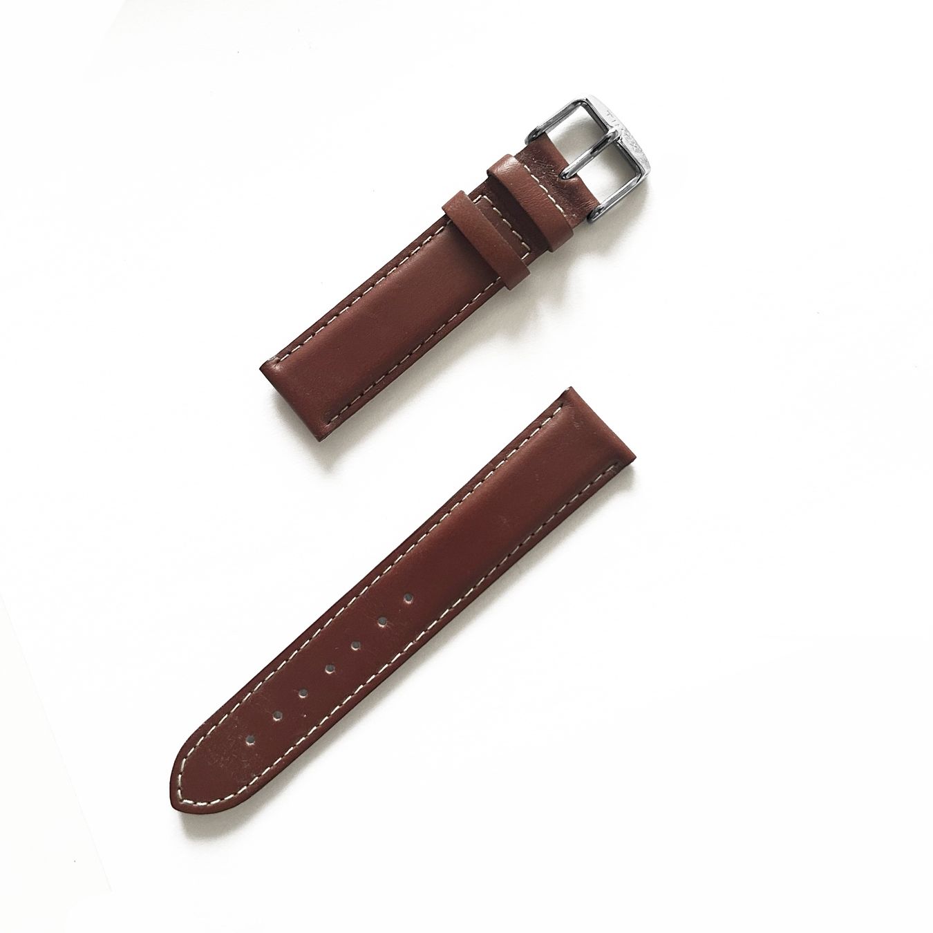 Bracciali & Braccialetti: Bracelet cuir marron, neuf de stock – Nuovo (secondo la descrizione) da Biel/Bienne venduto da Swiss-Watches-Offers