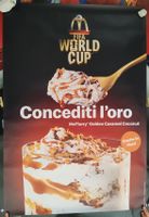 Poster McDonald's 70x1m McFlurry Gold Fifa world cup 2026