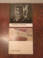 Lot kleine Kunstbücher Grosz Duchamp Ungarisch